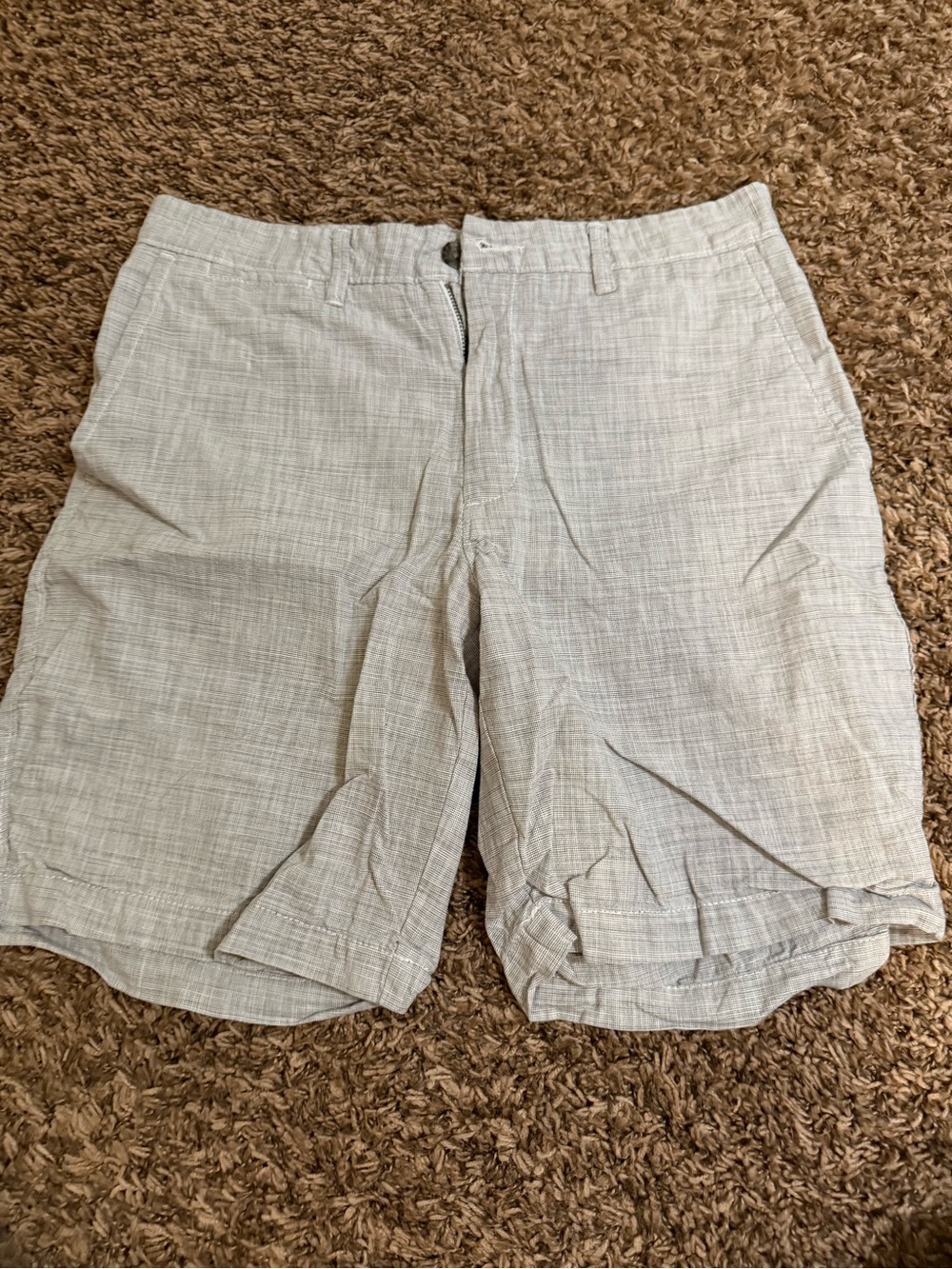 Goodfellow & Co Light Gray Casual Flat-Front Shorts